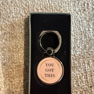 Inspirational Phone Ring Holder